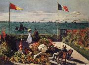 Claude Monet, Terrace at Sainte